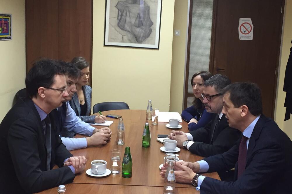 Predrag Bošković, Srđan Verbić, Foto: Ministarstvo prosvjete