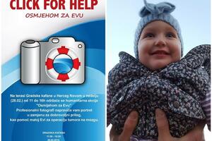 Fotografi skupljaju novac za liječenje male Podgoričanke