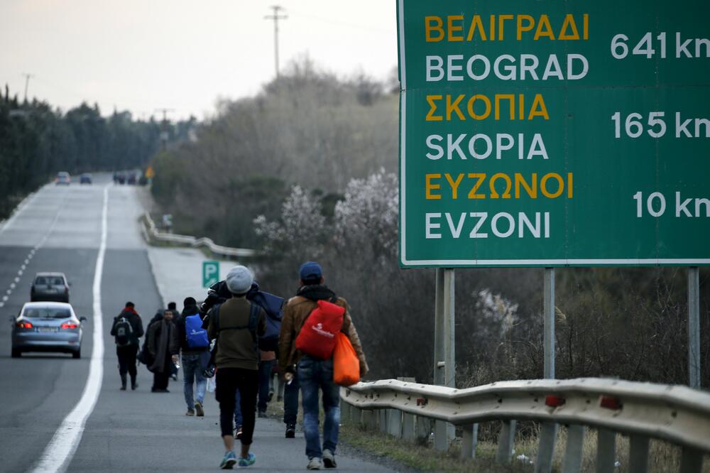 Izbjeglice, grčko-makedonska granica, Foto: Reuters