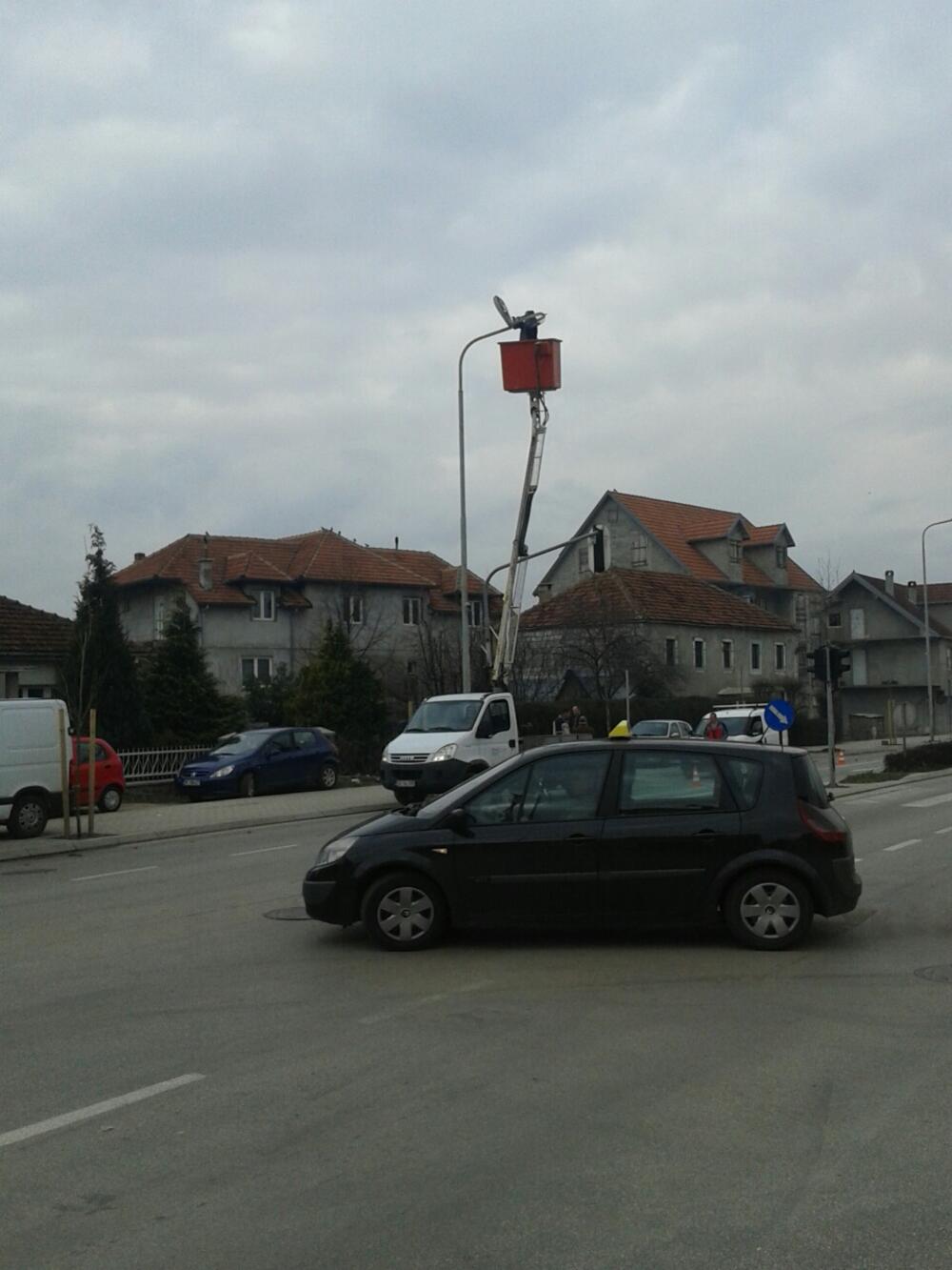 Nikšić, zamjena sijalica