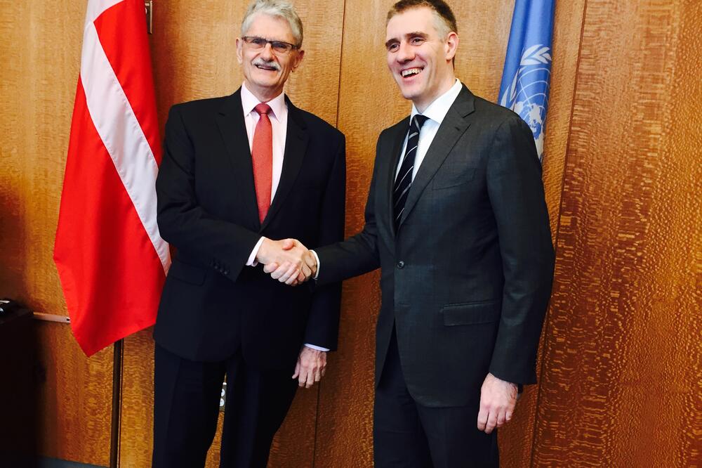 Igor Lukšić, Morgens Liketoft, Foto: MVPEI