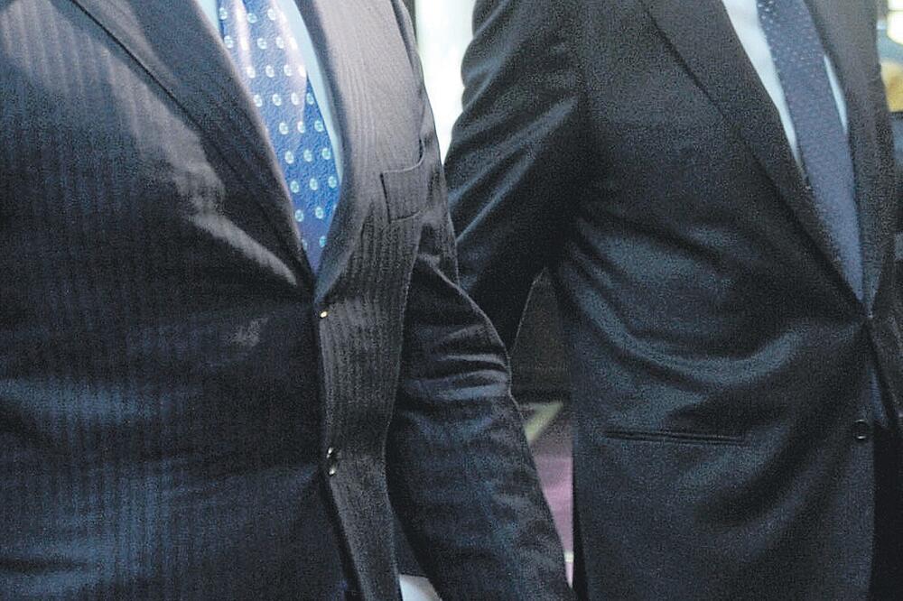 Milo Đukanović, Ranko Krivokapić, Foto: Savo Prelević