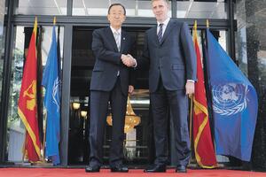 In March, Lukšić starts his campaign for a position at the top of the UN