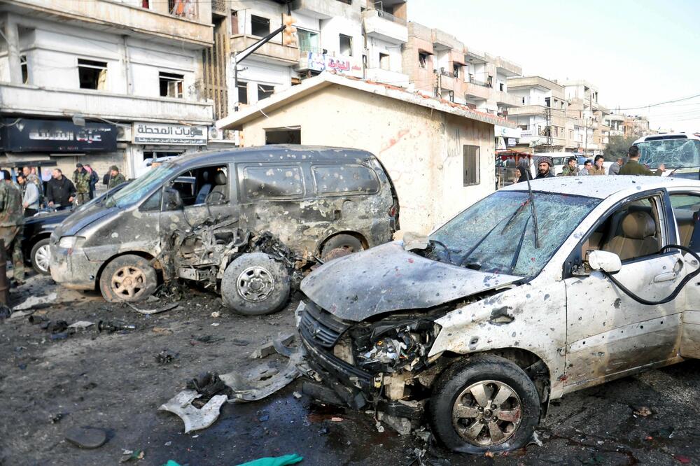 Homs, napad, Foto: Reuters