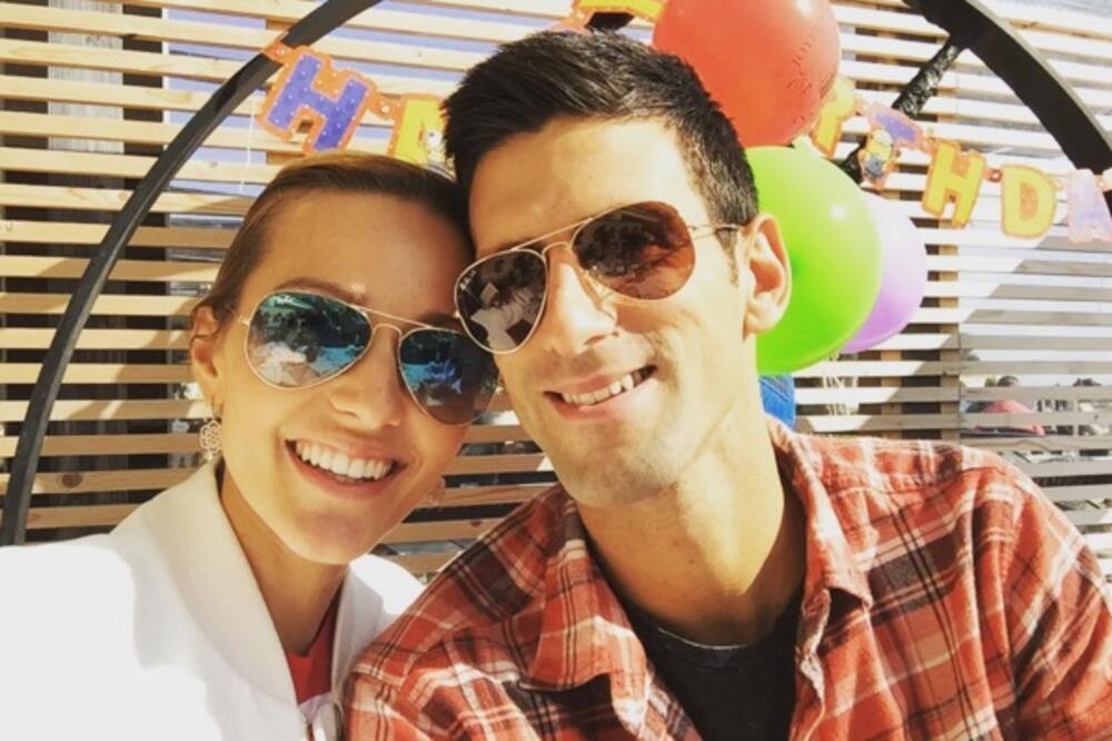 Novak Đoković, Jelena Ristić, Foto: Instagram