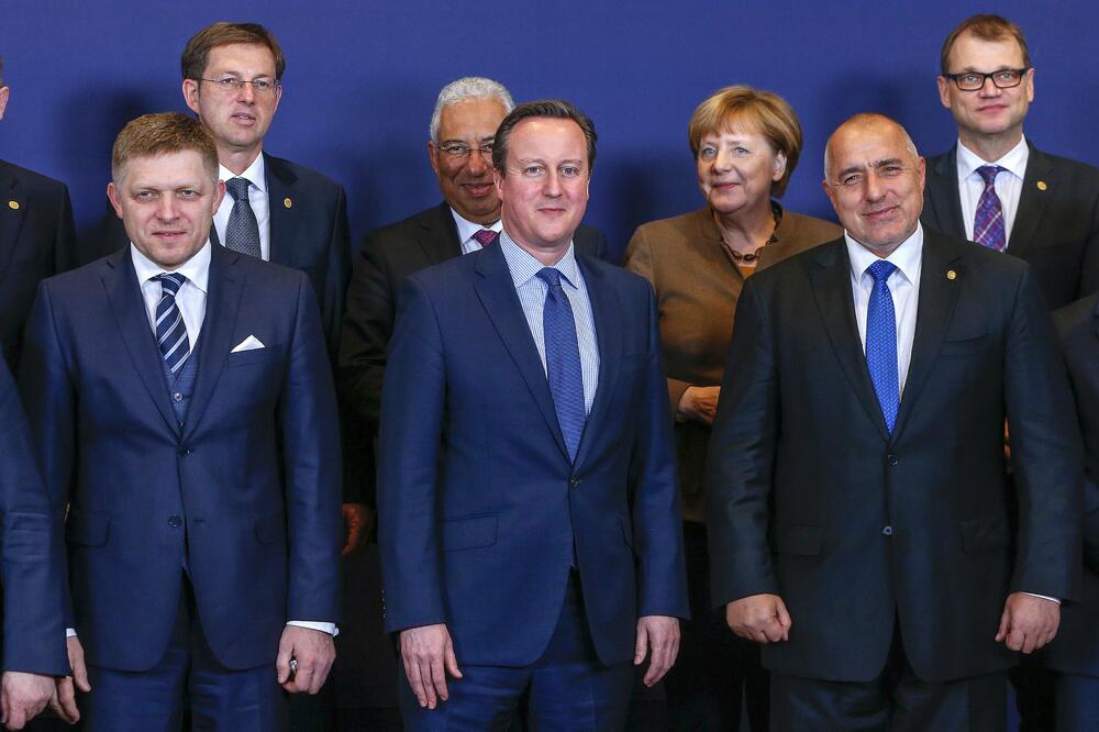 Angela Merkel, Robert Fico, Dejvid Kameron, Bojko Borisov, Foto: Reuters