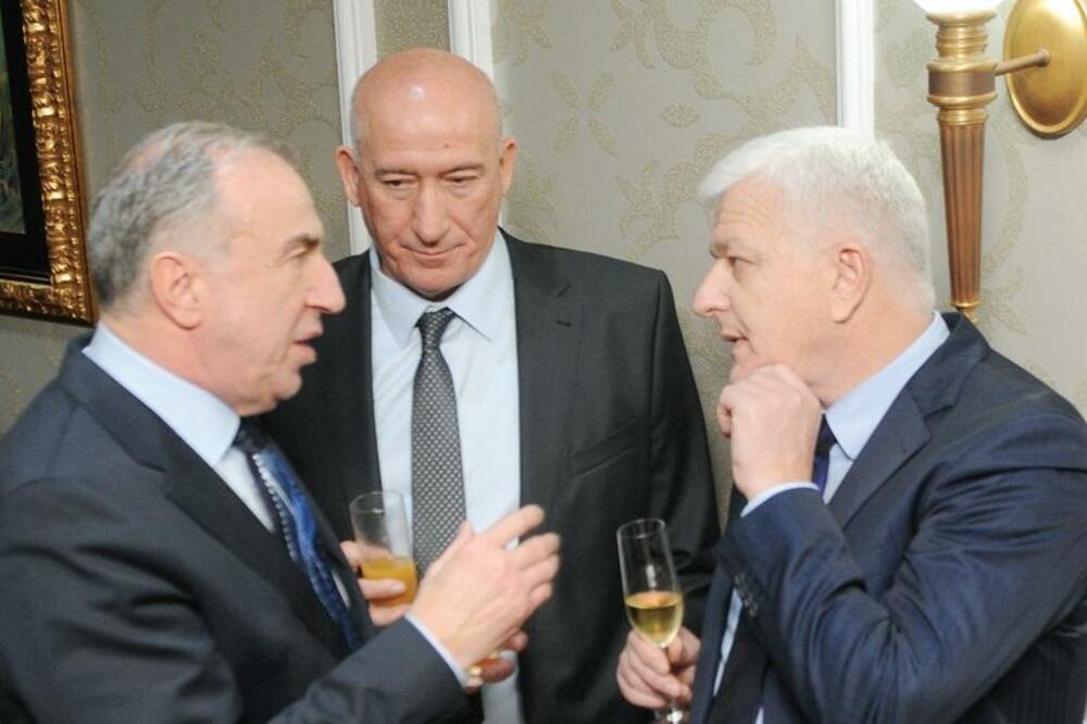 Ivica Stanković, Milivoje Katnić, Duško Marković, Foto: Savo Prelević