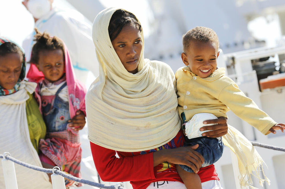 Izbjeglice, Italija, Foto: Reuters