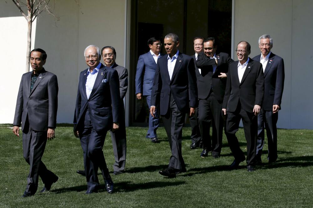 Barak Obama i lideri jugoistočne Azije, Foto: Reuters