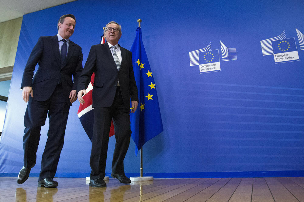 Žan Klod Junker, Dejvid Kameron, Foto: Reuters