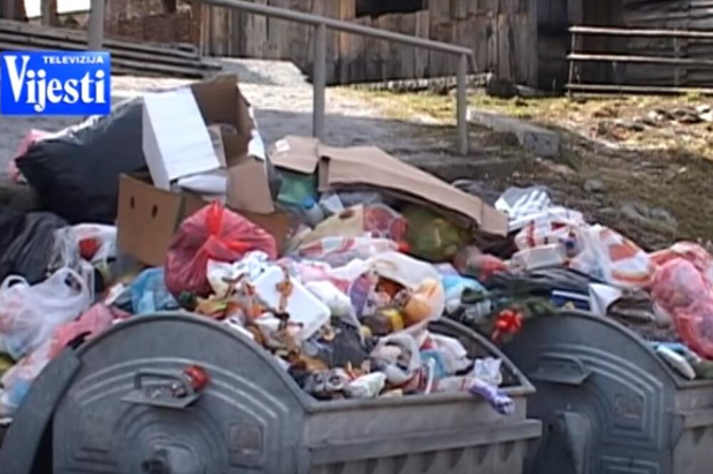 Kolašin smeće, Foto: Screenshot (TV Vijesti)
