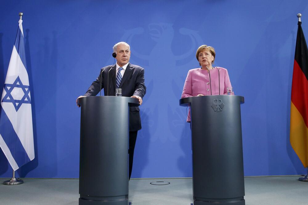Benjamin Netanjahu i Angela Merkel, Foto: Reuters