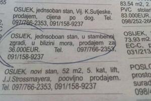 Oglas koji je nasmijao region: Prodaje stan u Osijeku - blizu mora