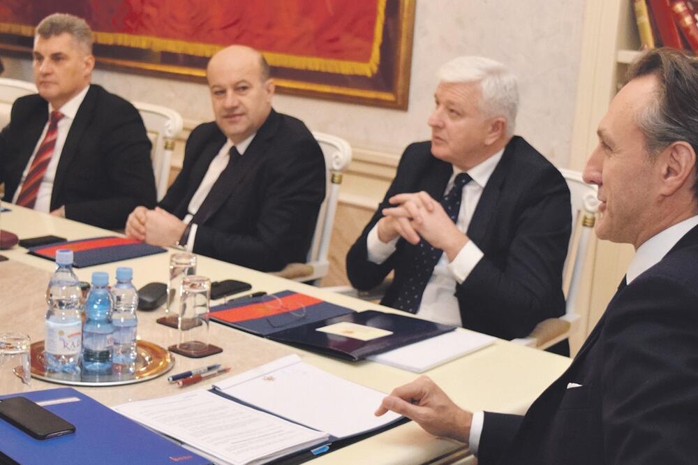 Ranko Krivokapić, Duško Marković, Ivan Brajović, Foto: Boris Pejović