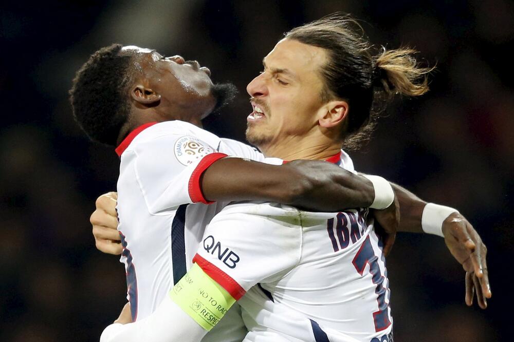 Serž Orije i Zlatan Ibrahimović, Foto: Reuters