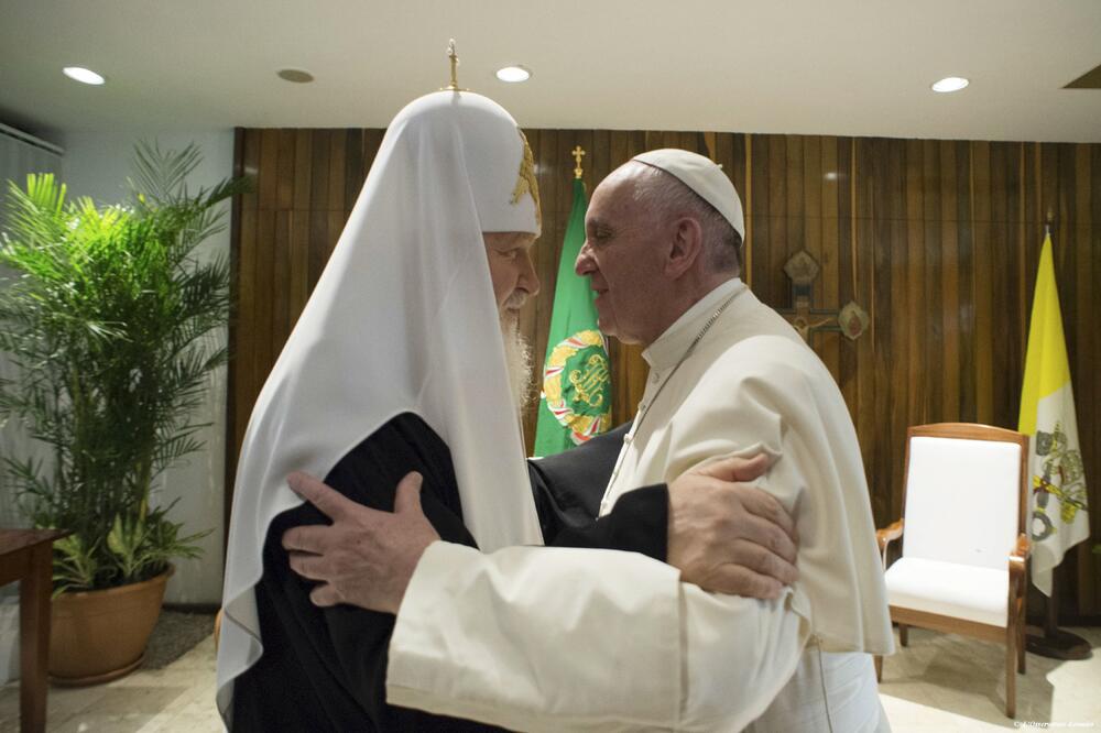 Papa franjo i Kiril, Foto: Reuters