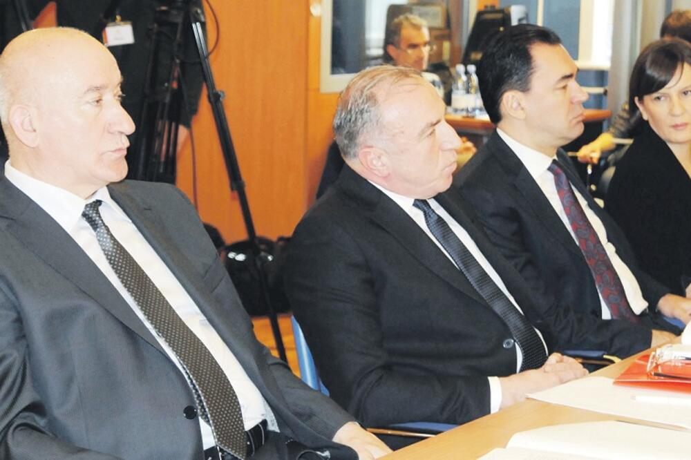 Stanković, Katnić, Pažin i Drašković, Foto: Luka Zeković