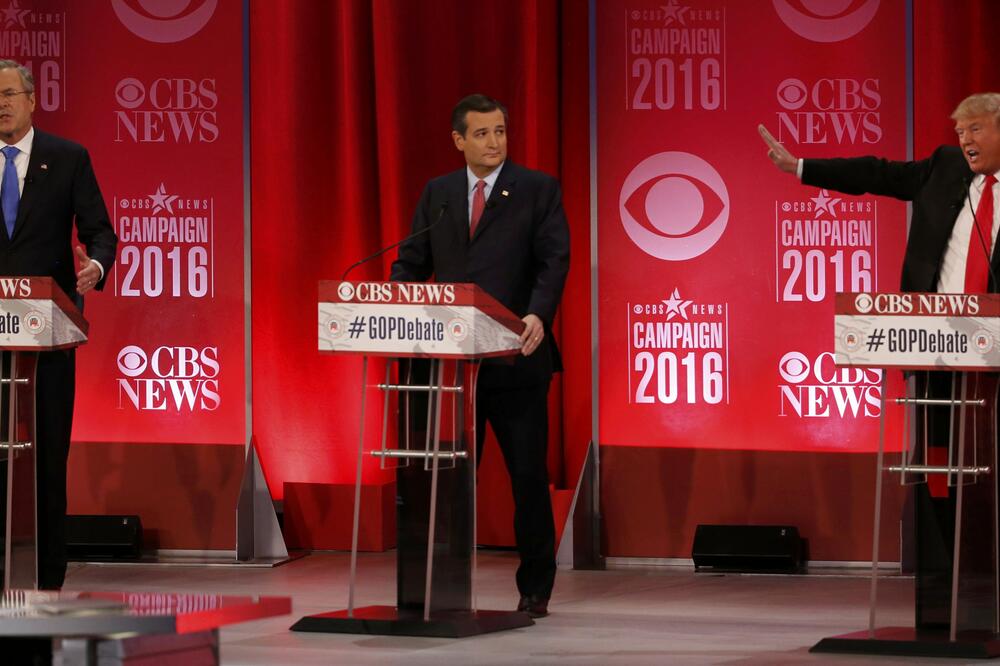 Donald Tramp, Džeb Buš, Ted Kruz, Foto: Reuters