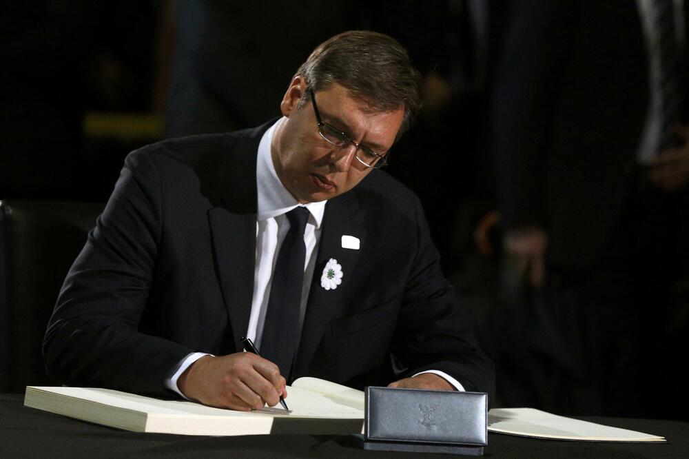 Aleksandar Vučić Srebrenica, Foto: Reuters