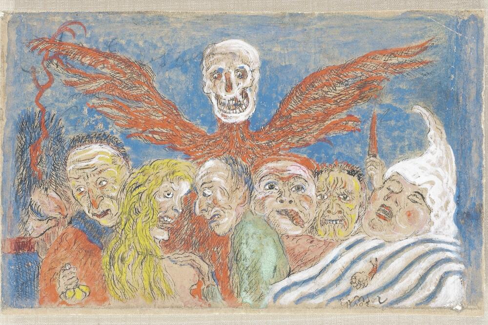 Džejms Ensor slika (novina)