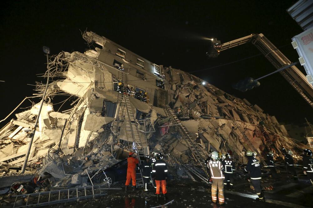 Tajvan zemljotres, Foto: Reuters