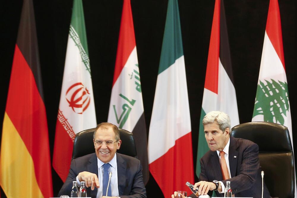 Sergej Lavrov, Džon Keri, Foto: Reuters