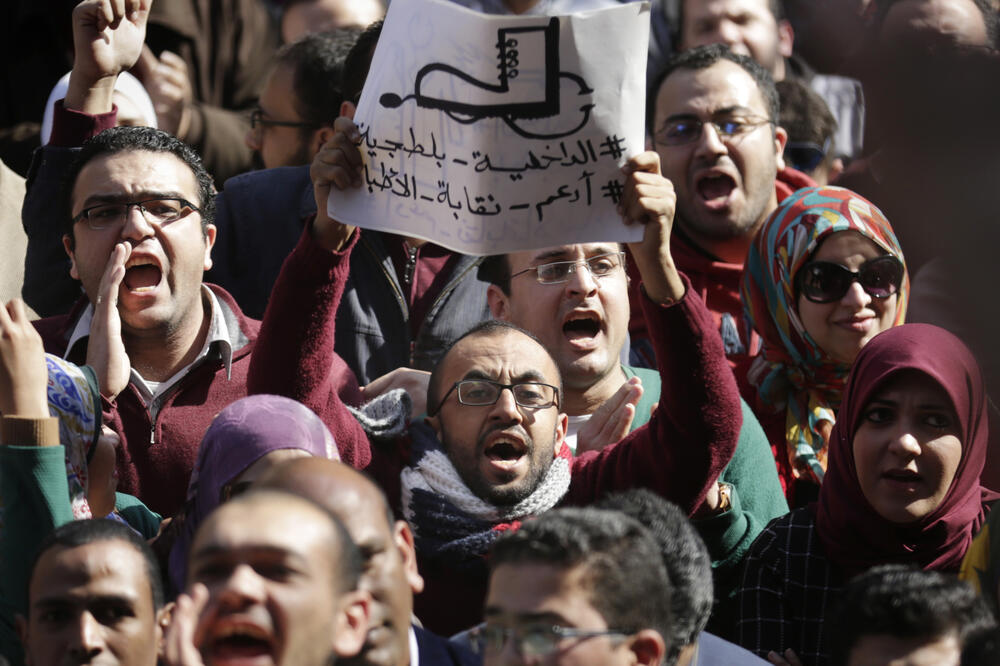 Egipat, protest ljekara, Foto: Beta-AP