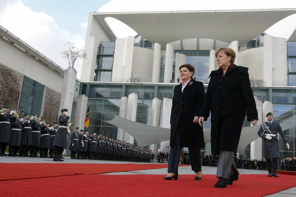 Beata Šidlo, Angela Merkel, Foto: Reuters