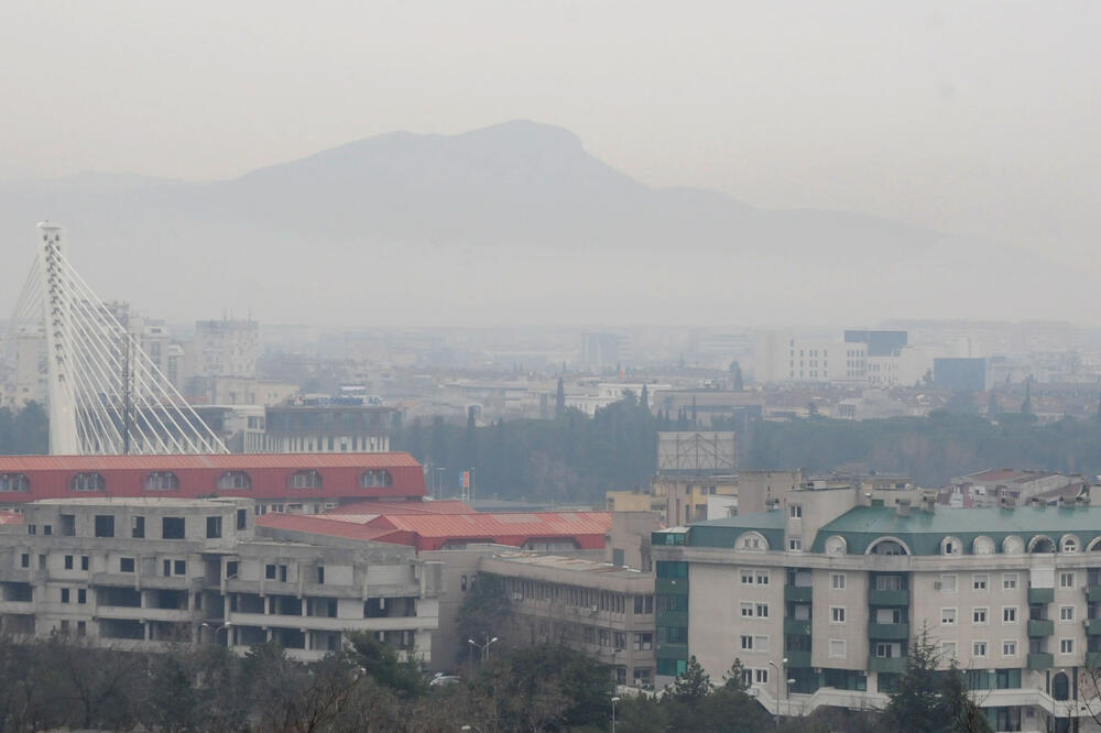 Podgorica, vazduh, zagađenost, Foto: Luka Zeković