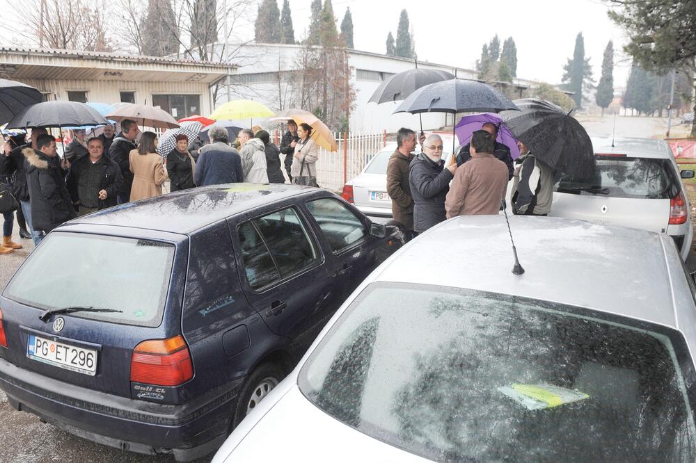 bivši radnici DKP, Foto: Savo Prelević