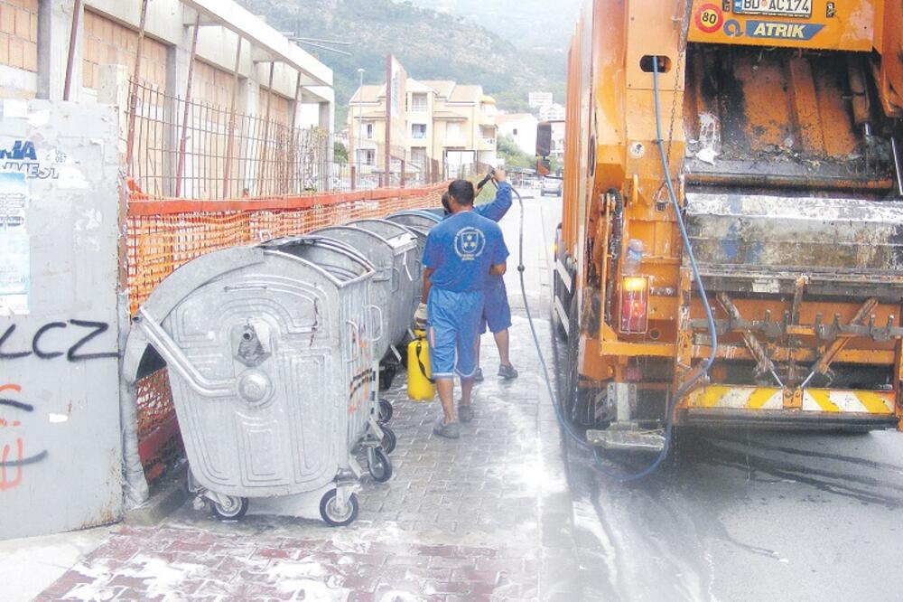 komunalci, Budva, Foto: Vuk Lajović