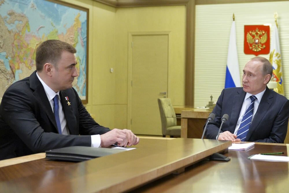 Aleksej Djumin, Vladimir Putin, Foto: Beta-AP