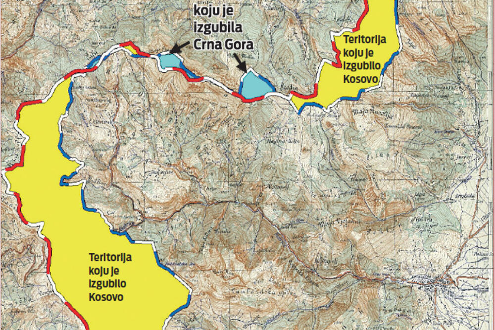 Crna Gora i Kosovo, granica, Foto: Koha Ditore