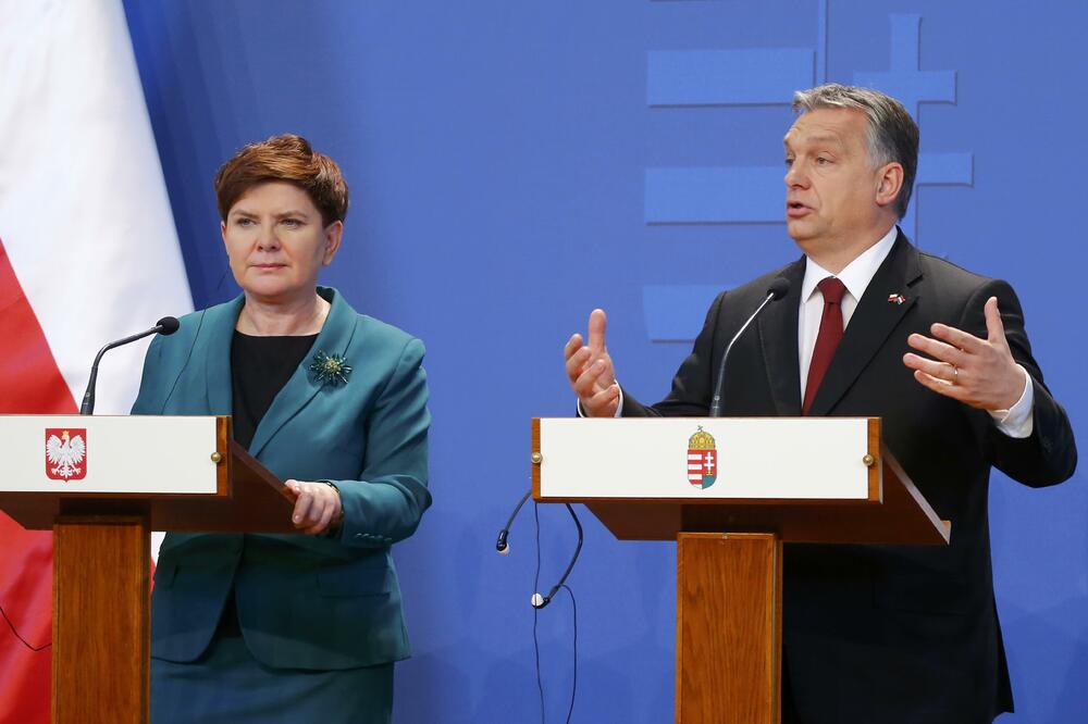 Viktor Orban, Beata Šidlo, Foto: Reuters