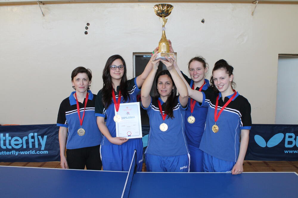 Stonoteniski klub Budućnost, Foto: Stonoteniski savez Crne Gore