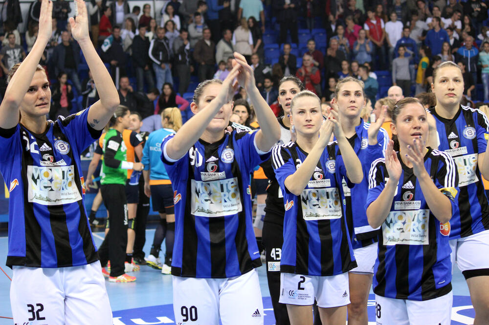 Rukometašice Budućnosti, Foto: Filip Roganović