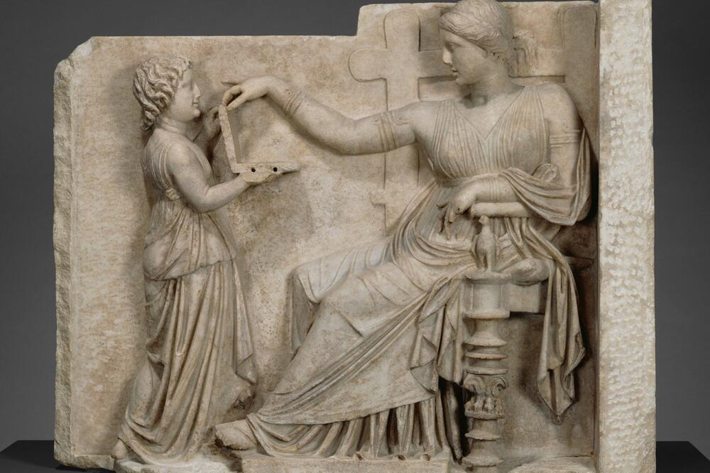 reljef u muzeju Jean Paula Gettyja, Foto: Jean Paul Getty muzej