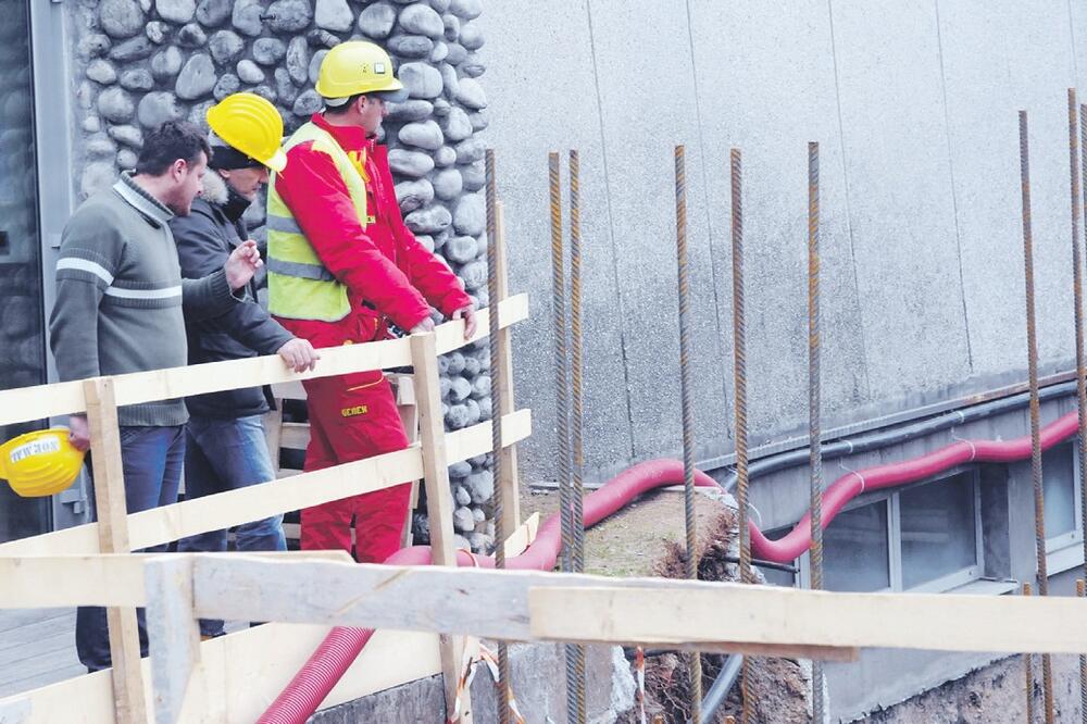 gradilište, hotel Podgorica, Foto: Luka Zeković