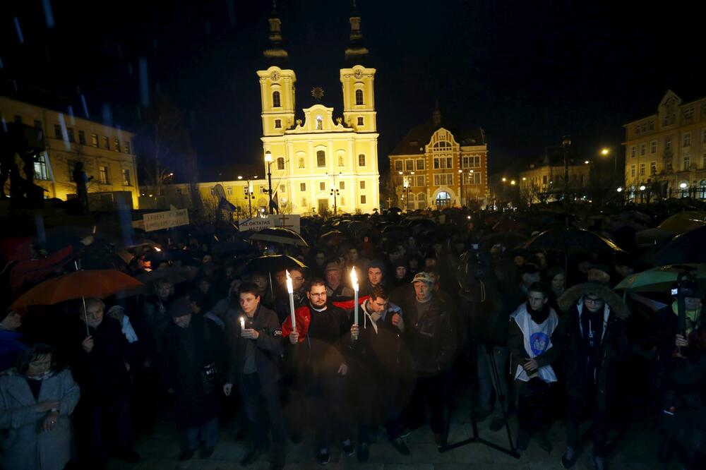 Mađarska protest, Foto: Reuters