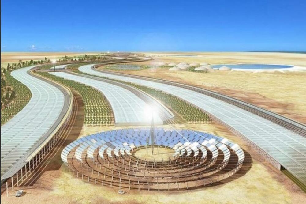 Maroko solarna elektrana, Foto: Twitter