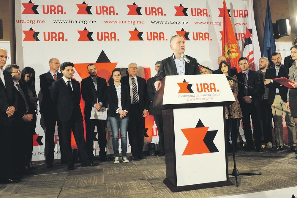 Građanski pokret URA, Foto: Savo Prelević