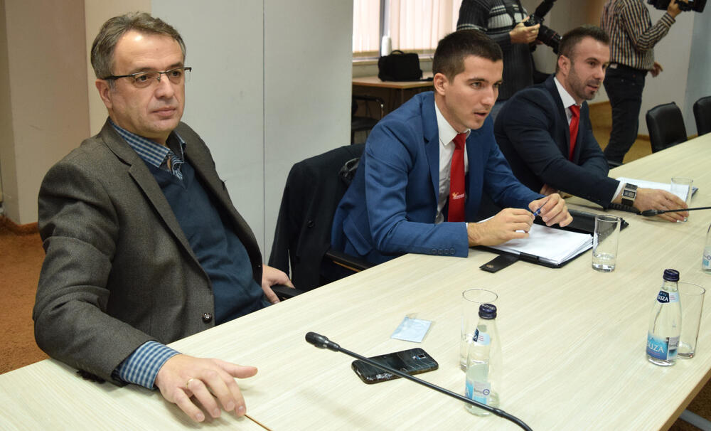 Sastanak opozicije, Goran Danilović, Aleksa Bečić