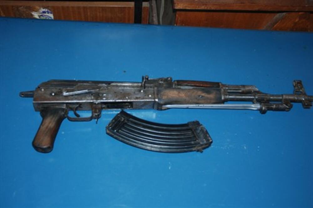 automatska puška, Berane, Foto: Mup.gov.me/upravapolicije