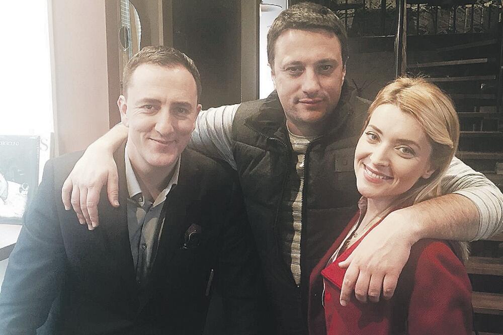 Sergej Ćetković, Andrija i Anđelka, Foto: Privatna arhiva