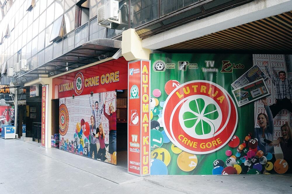 Lutrija Crne Gore, Foto: Arhiva Vijesti