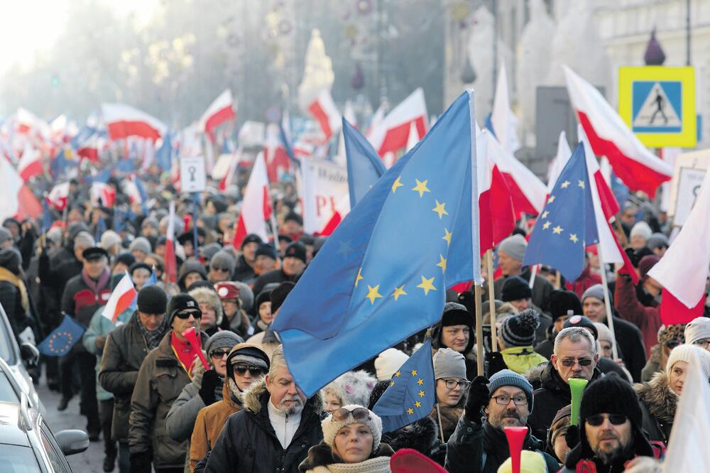 Poljska protest, Foto: Reuters