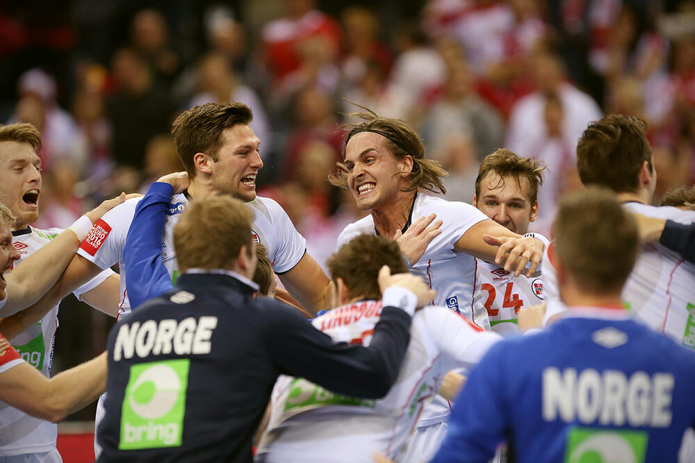 Rukometaši Norveške, Foto: Uroš Hočevar