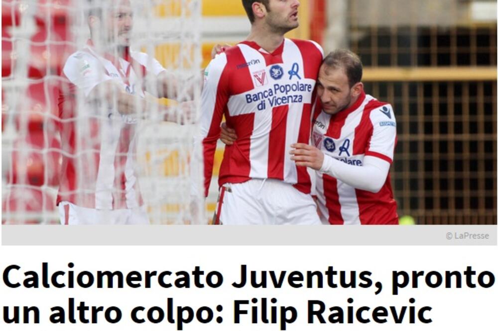 Raičević, Foto: Tuttosport