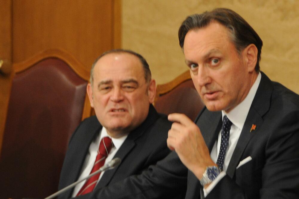 Milutin Simović, Ranko Krivokapić, Foto: Savo Prelević