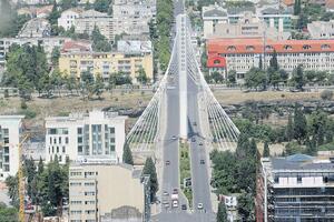 Podgorica: Zabrana saobraćaja u Dalmatinskoj ulici